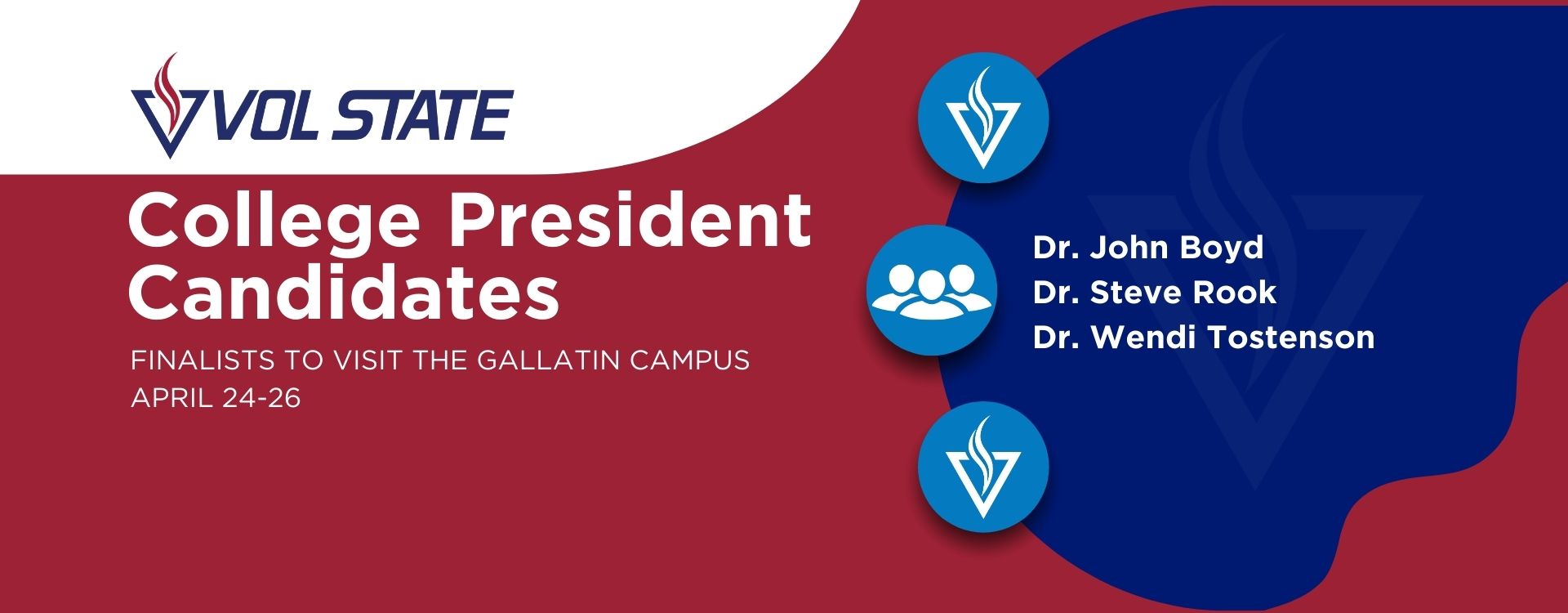 College President Candidates slideshow image