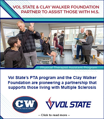 Promotional image for the new Vol State and Clay Walker Foundation partnership