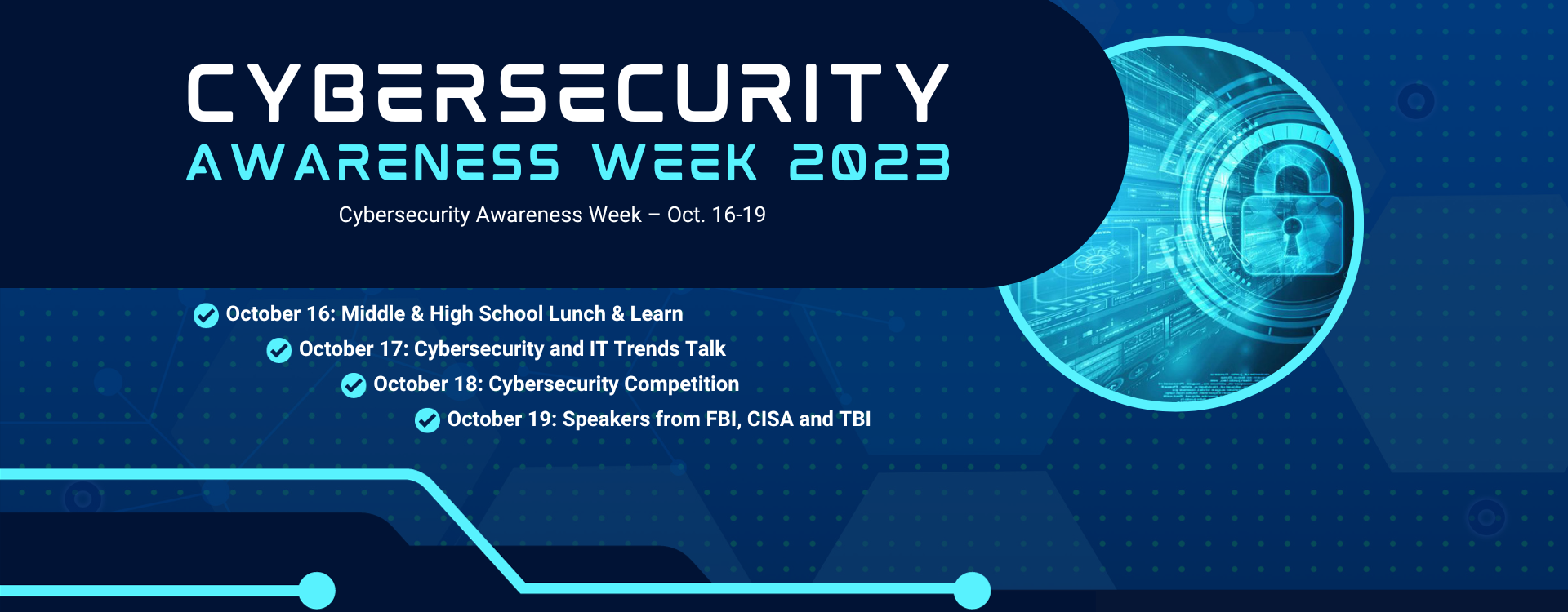 cybersecurity awareness week ad