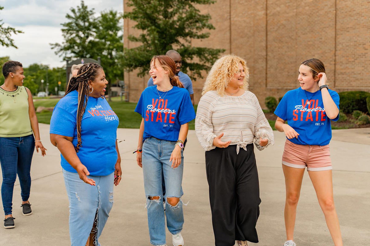 students on the gallatin campus