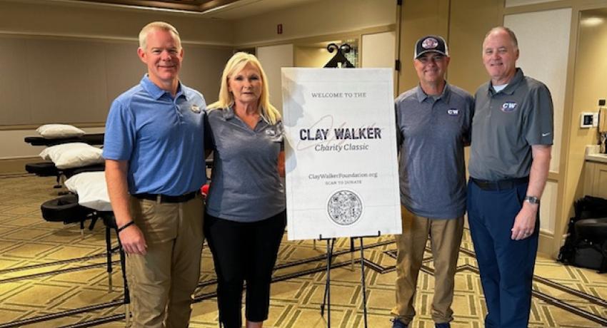 PTA faculty at the Clay Walker Charity Classic